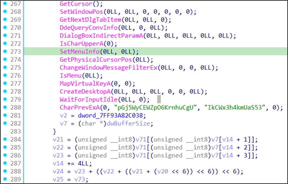 Base64-decoding code
