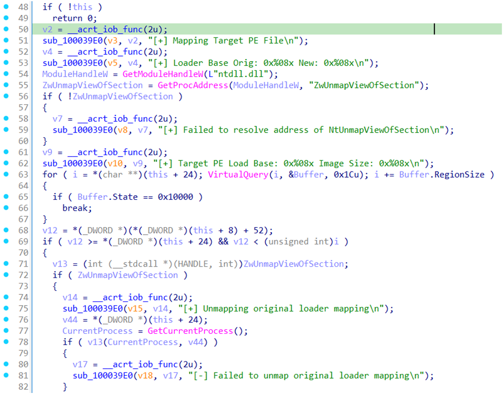 Snippet of qicudt52b.dll
