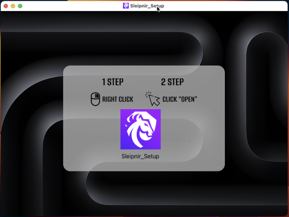 Landing page serving the old MacOS payload