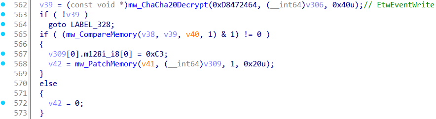 ETW patching
